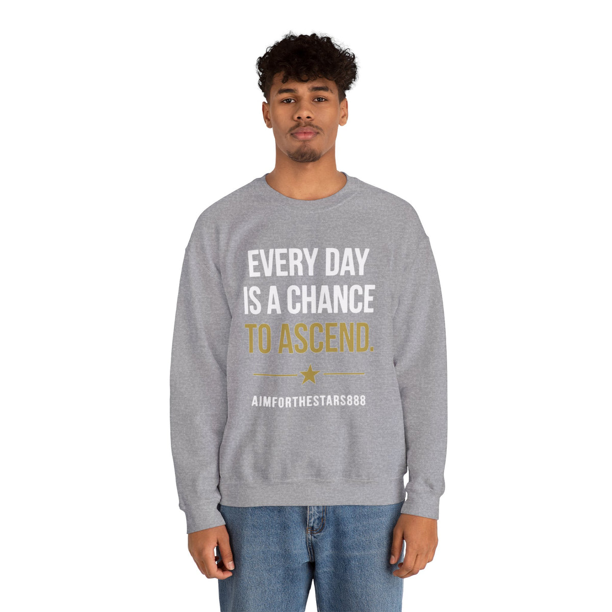 Everyday Is A Chance To Ascend Men's Sweatshirt
