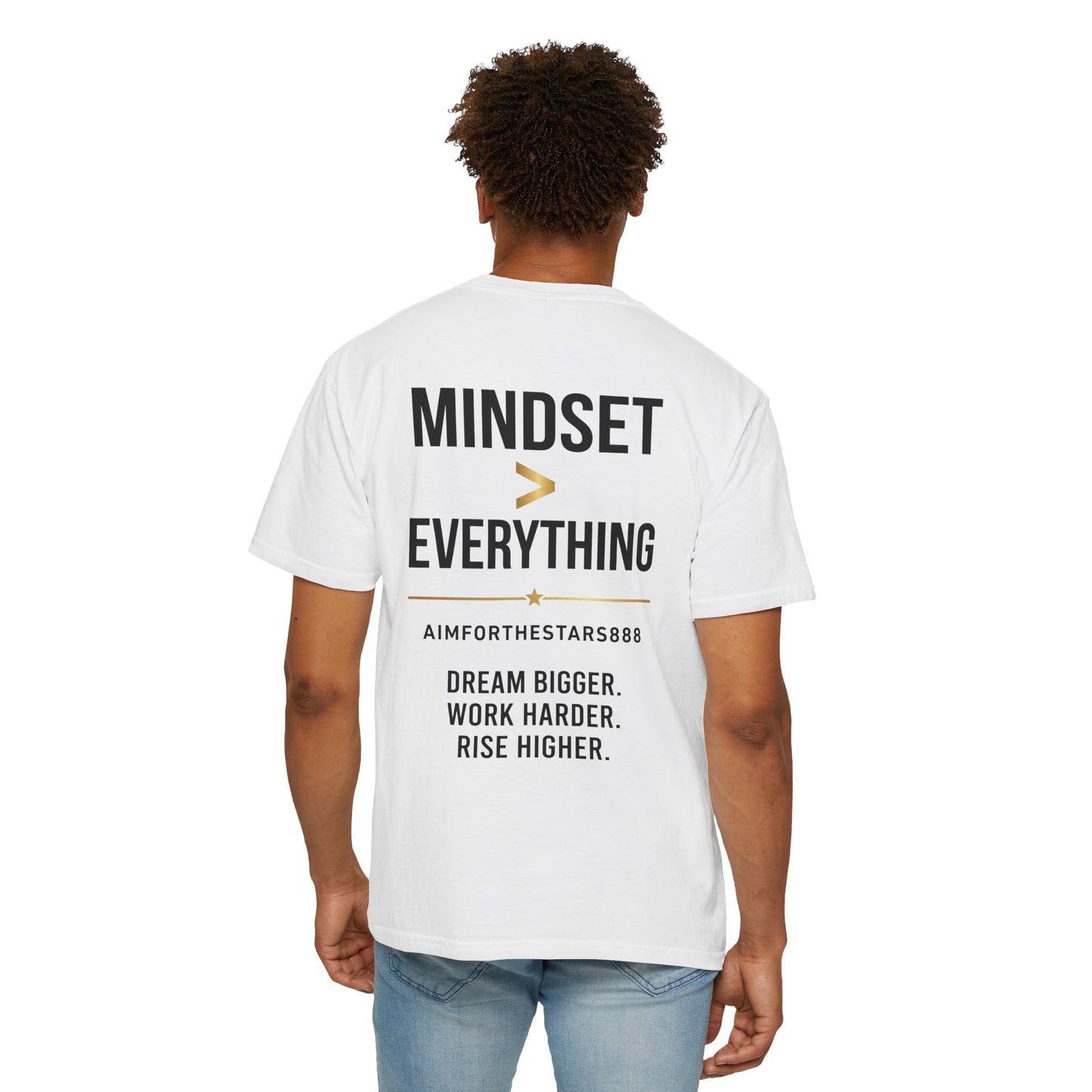 Mindset Is Everything Men's Motivational T Shirt
