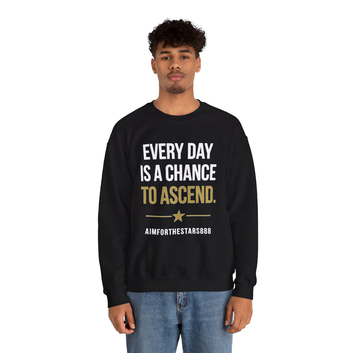 Everyday Is A Chance To Ascend Men's Sweatshirt