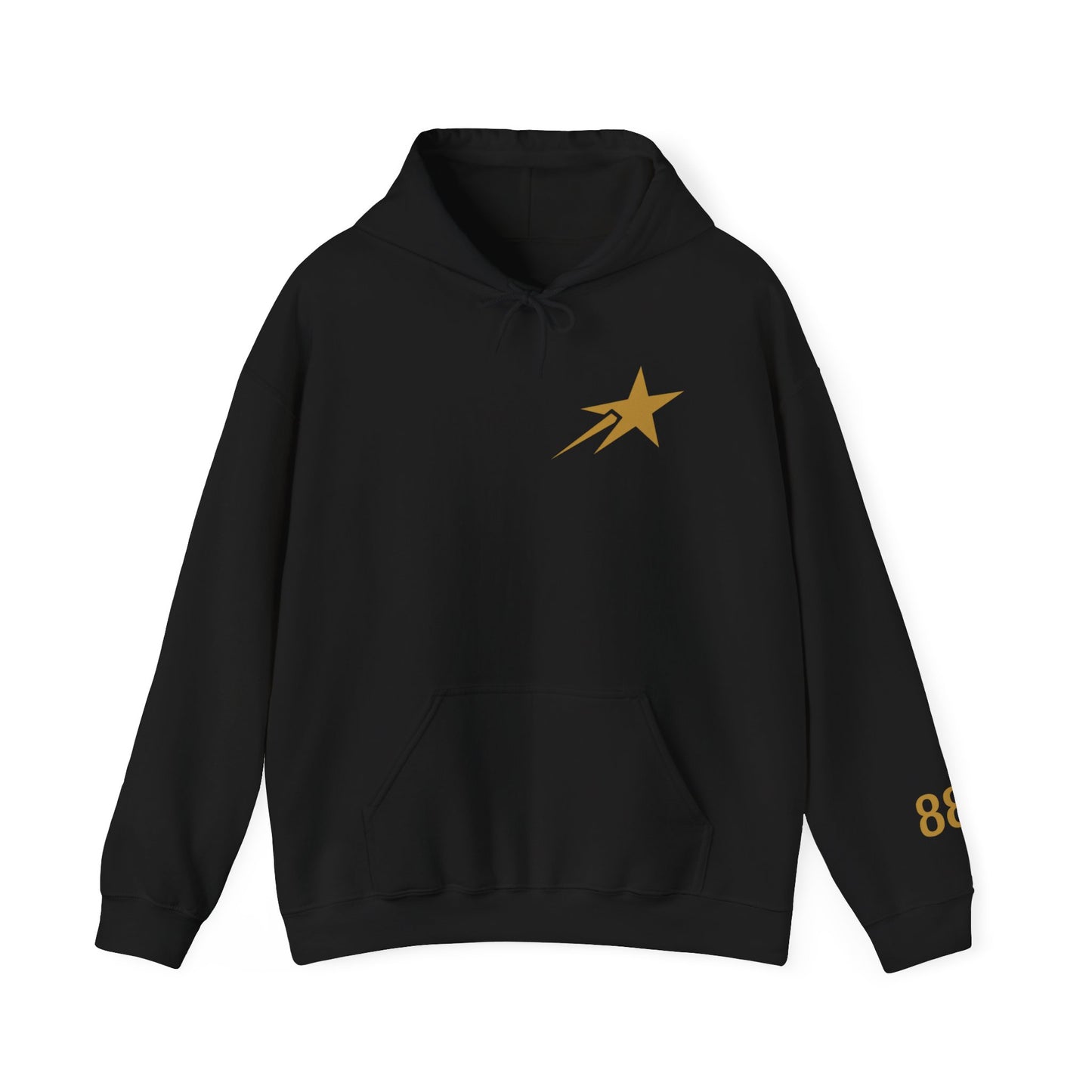 Courage Over Comfort Men's Heavyweight Graphic Hoodie