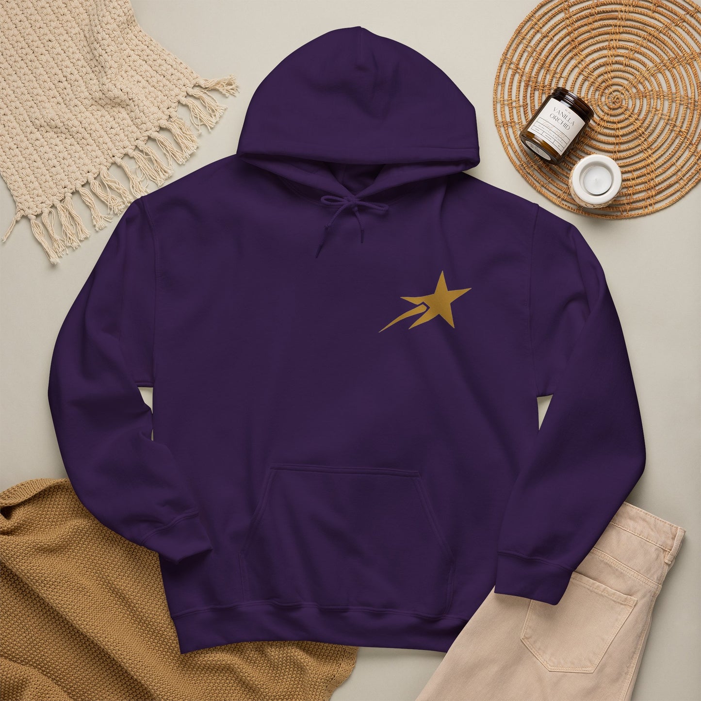 Confidence Is My Superpower Hoodie — AimForTheStars Motivational Star Hoodie