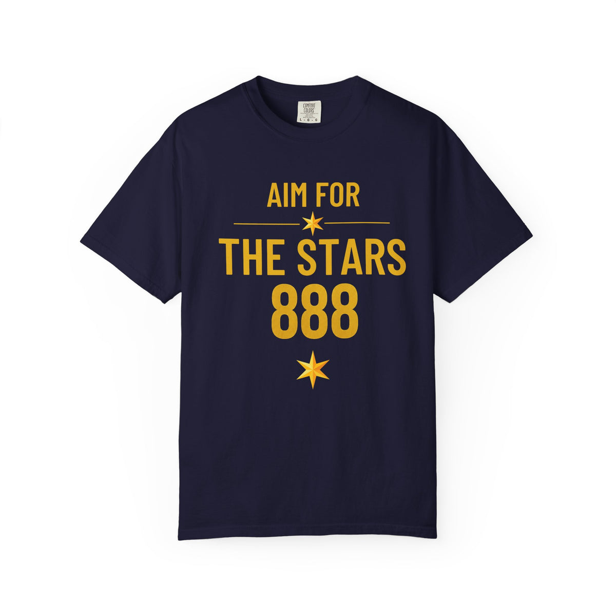 Aim For The Stars Men’s Navy Edition T-Shirt — "One Life Endless Possibilities"