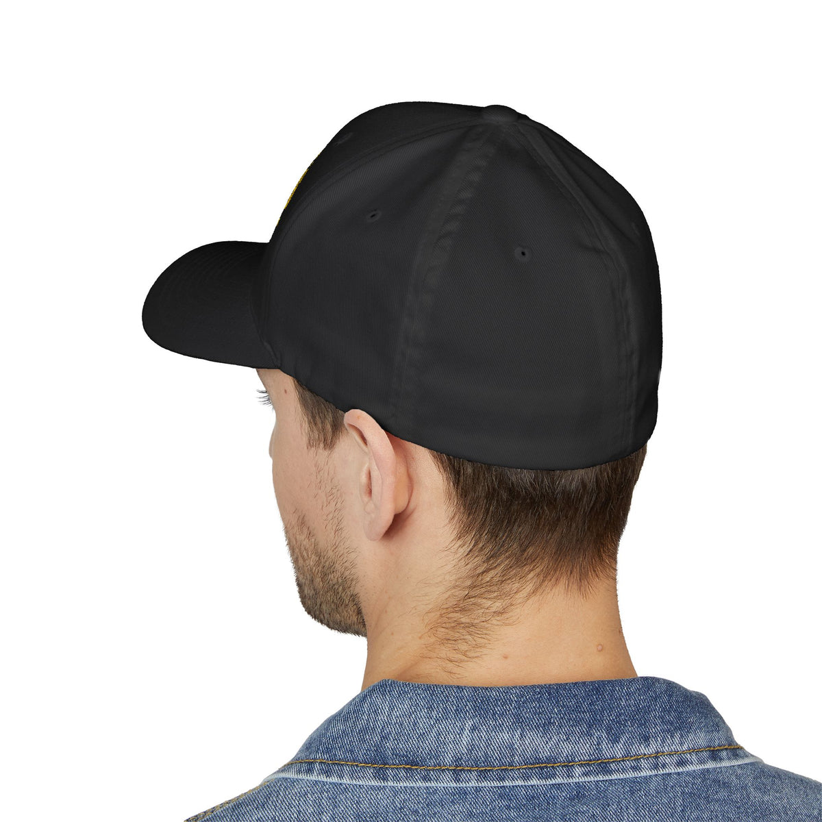 Embroidered Aim for the Stars Men’s Organic Baseball Cap — Focus Progress Elevate