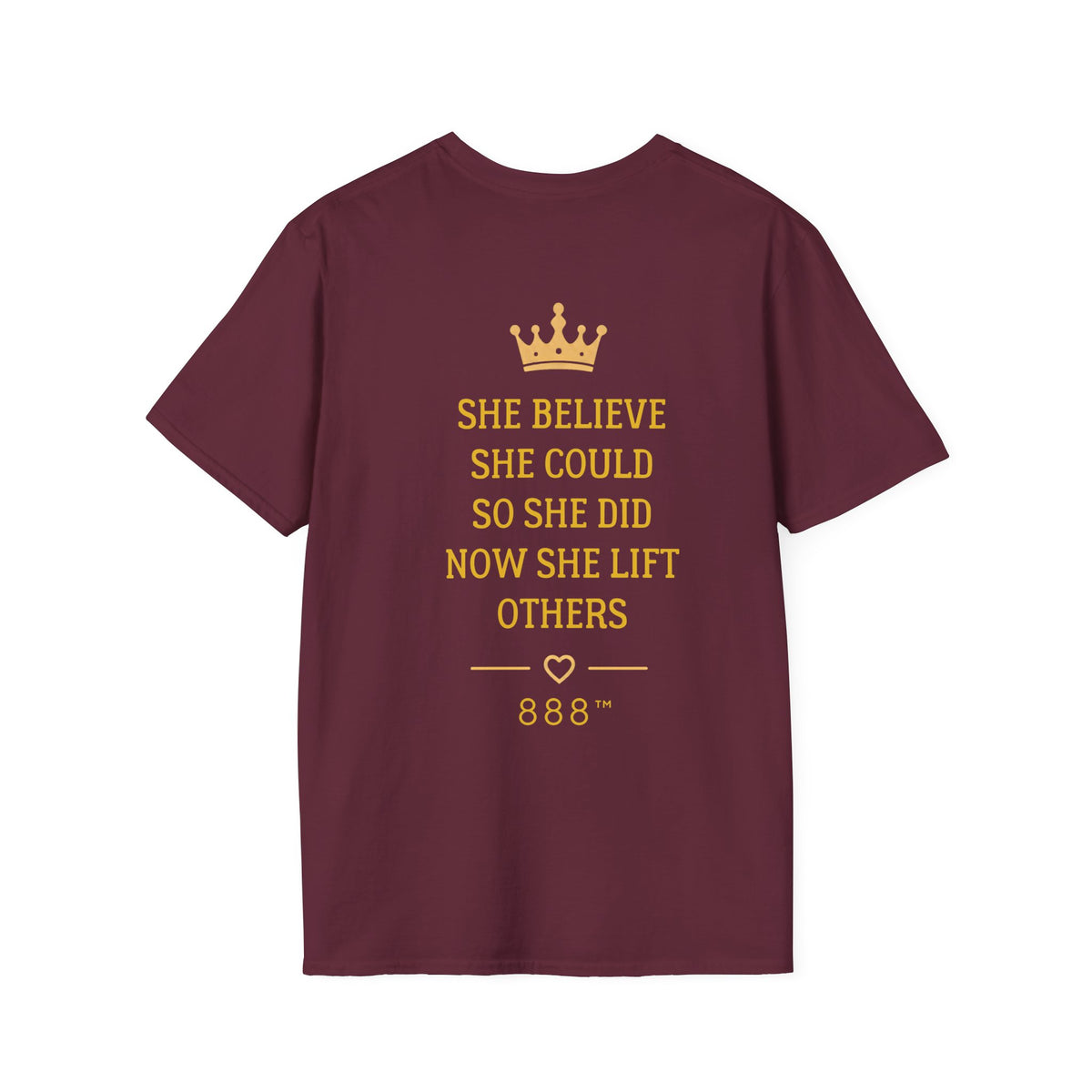 Aim for the Stars Women’s Graphic Tee — She Believed She Could, So She Did, Now She Lifts Others