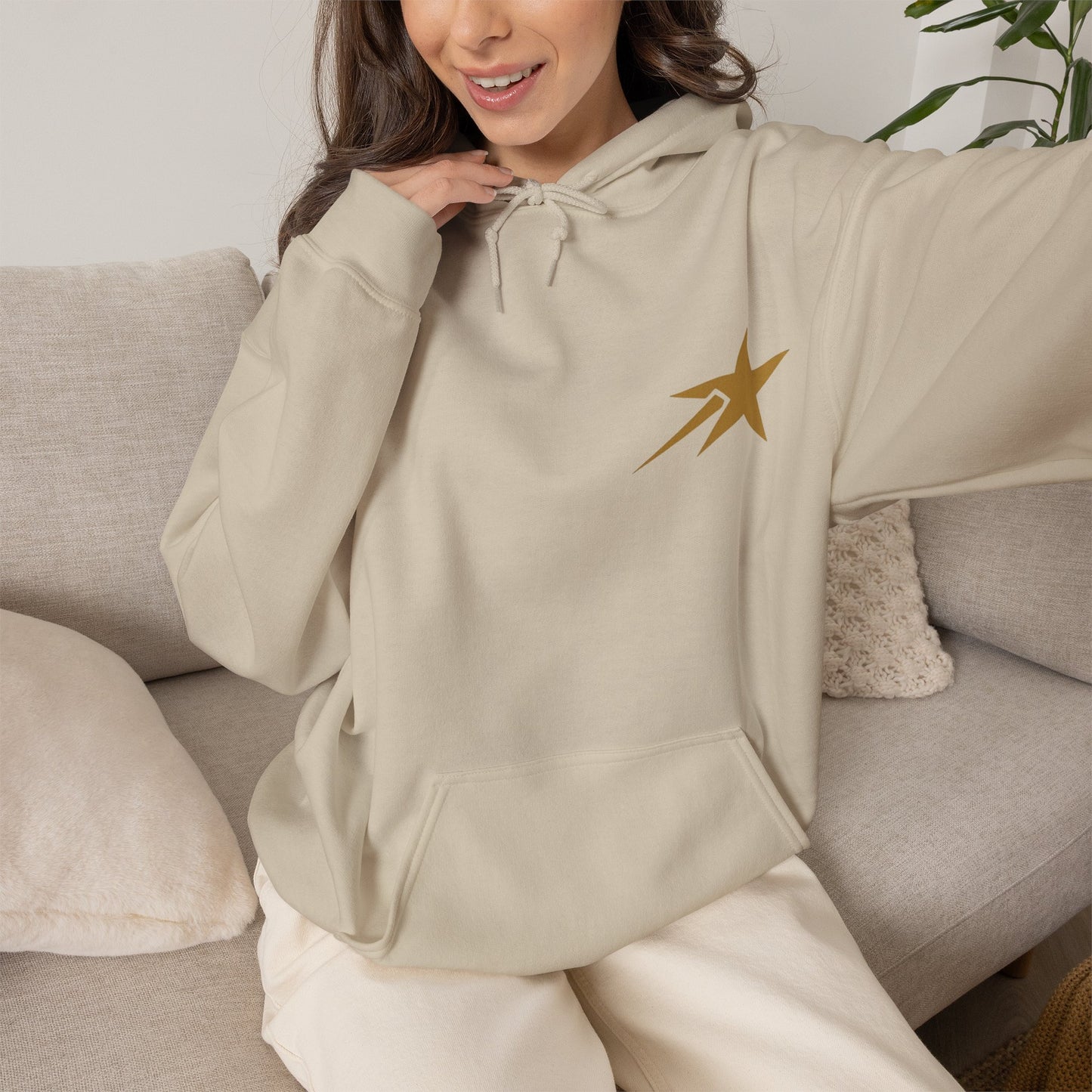 Confidence Is My Superpower Hoodie — AimForTheStars Motivational Star Hoodie