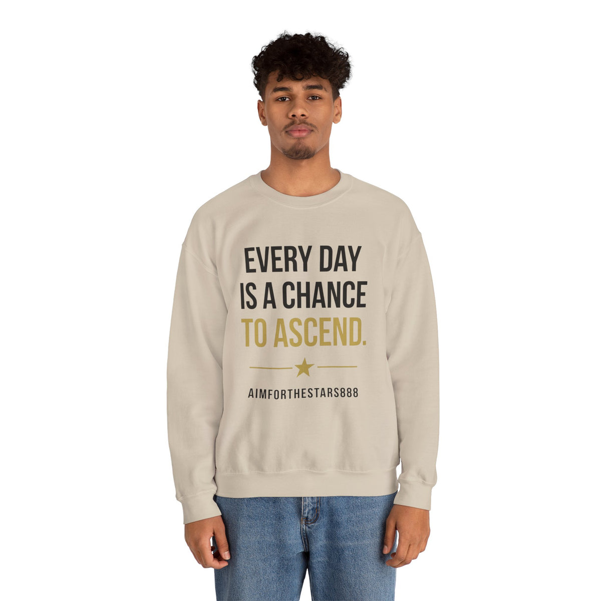 Everyday Is A Chance To Ascend Men's Sweatshirt