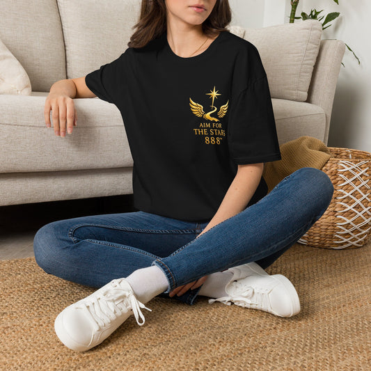 Aim for the Stars Women’s Graphic Tee — Protect My Energy, Guard My Time, Elevate My Life