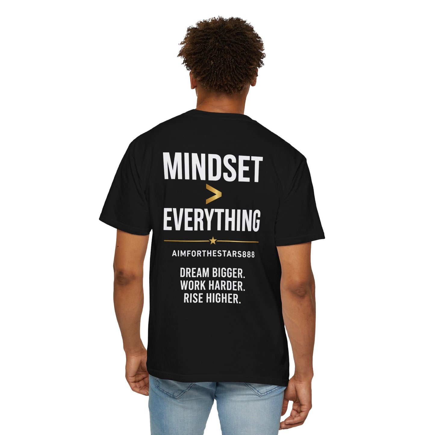 Mindset Is Everything Men's Motivational T Shirt