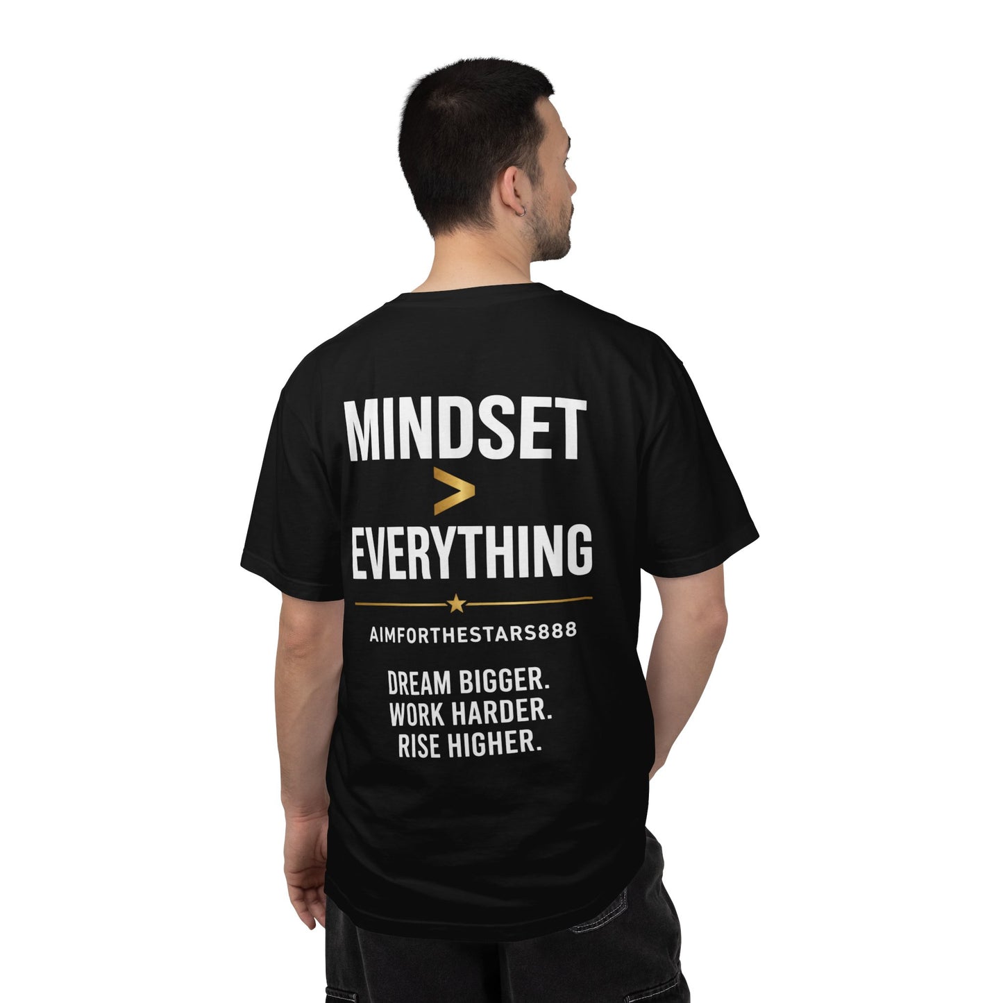 Mindset Is Everything Men's Motivational T Shirt