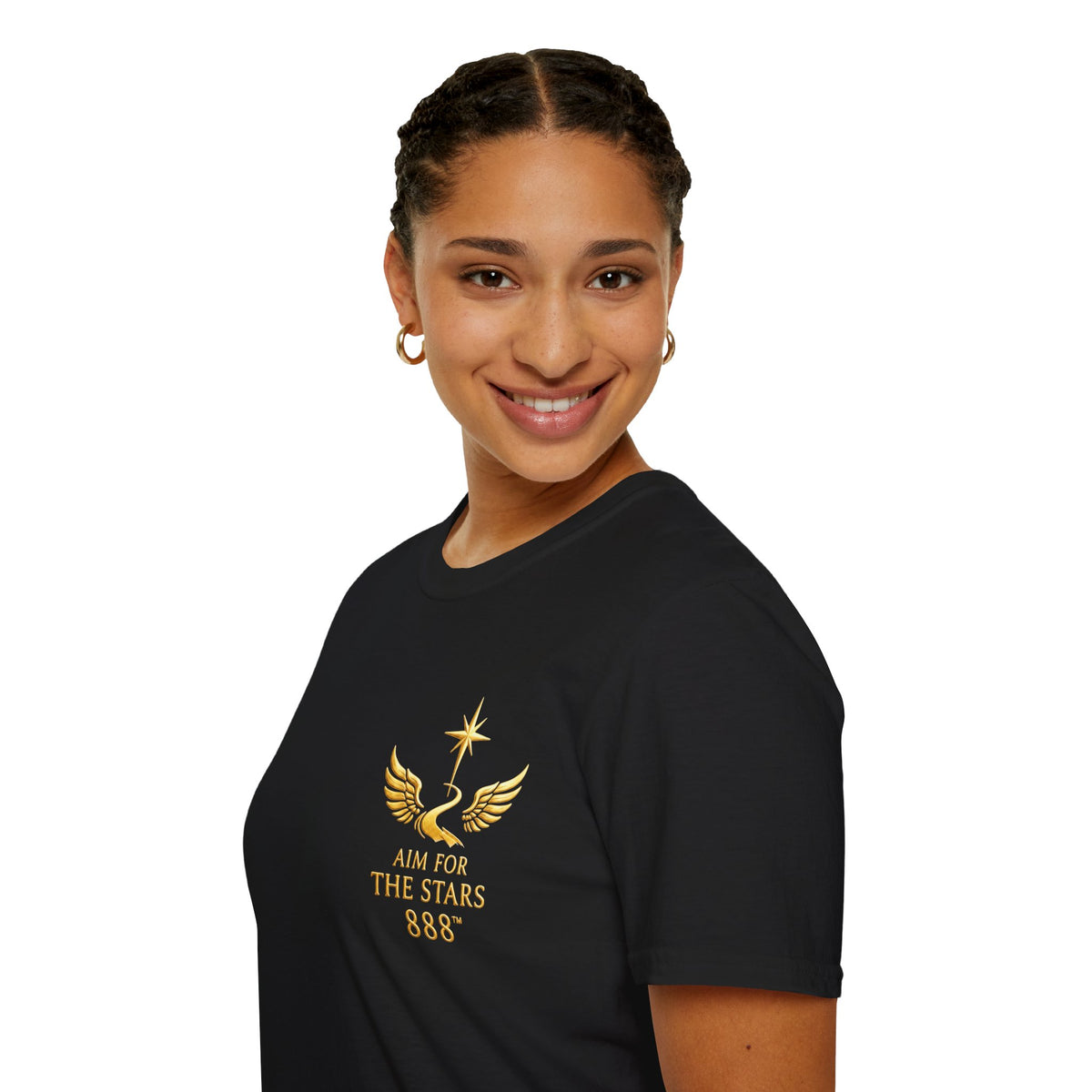 Aim for the Stars Women’s Graphic Tee — Protect My Energy, Guard My Time, Elevate My Life