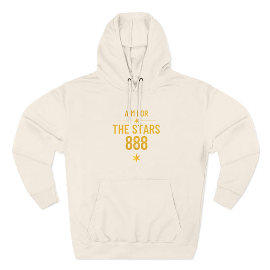 Aim For The Stars Women Cream Hoodie — Motivational “Your Future Is Worth the Work You Do Today” Fleece Hoodie