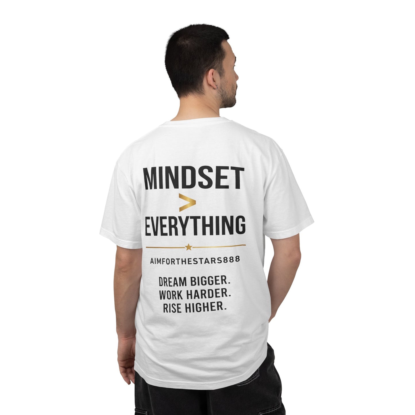 Mindset Is Everything Men's Motivational T Shirt