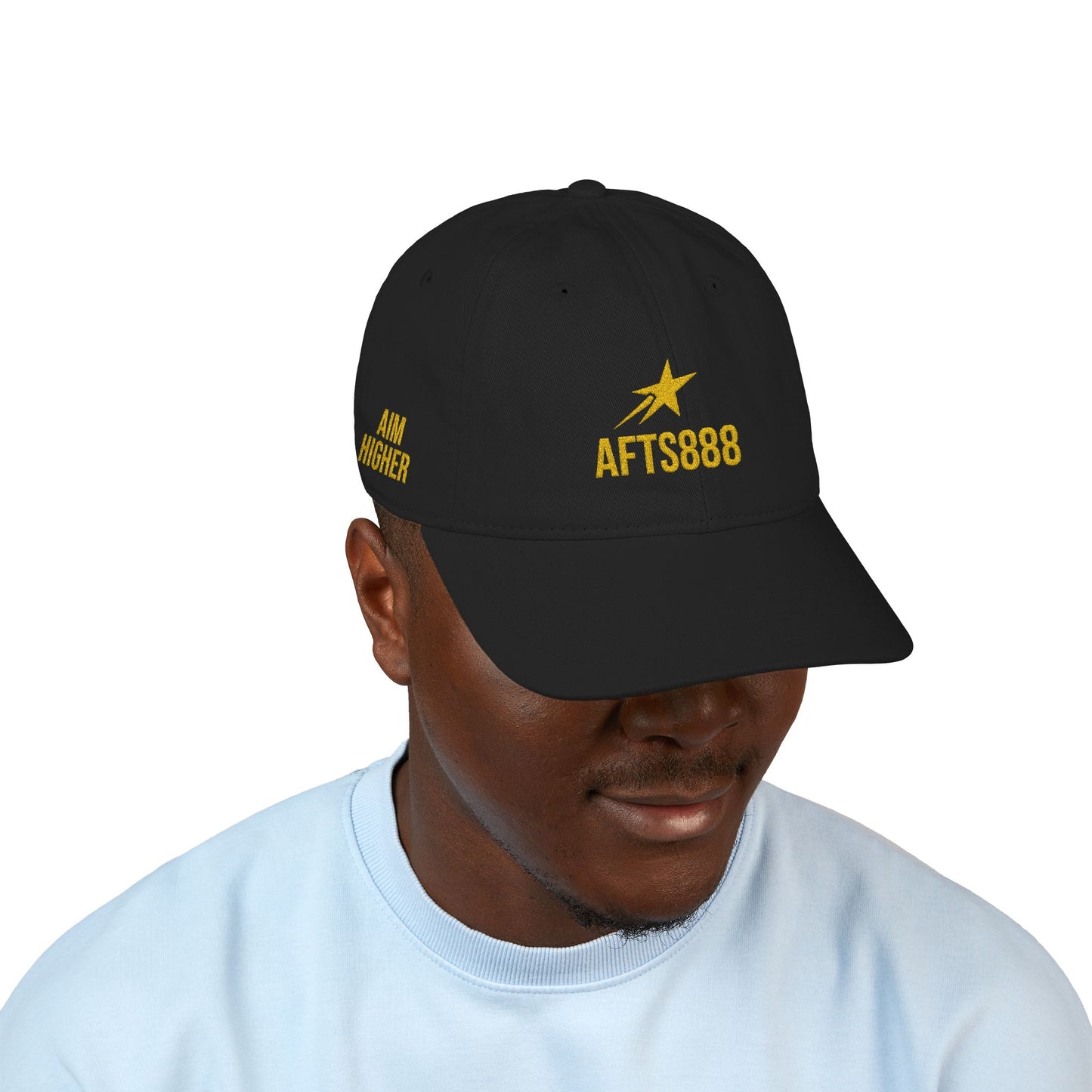 AIM HIGHER AFTS888 Embroidered MEN Baseball Hat