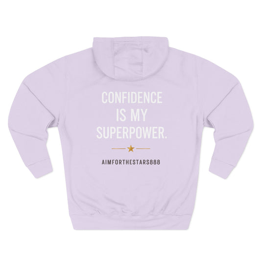 Confidence Is My Superpower Women's Inspirational Hoodie