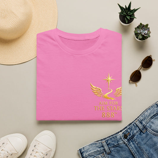 Aim for the Stars Women’s Graphic Tee — I Work in Silence, I Let Success Make the Noise no