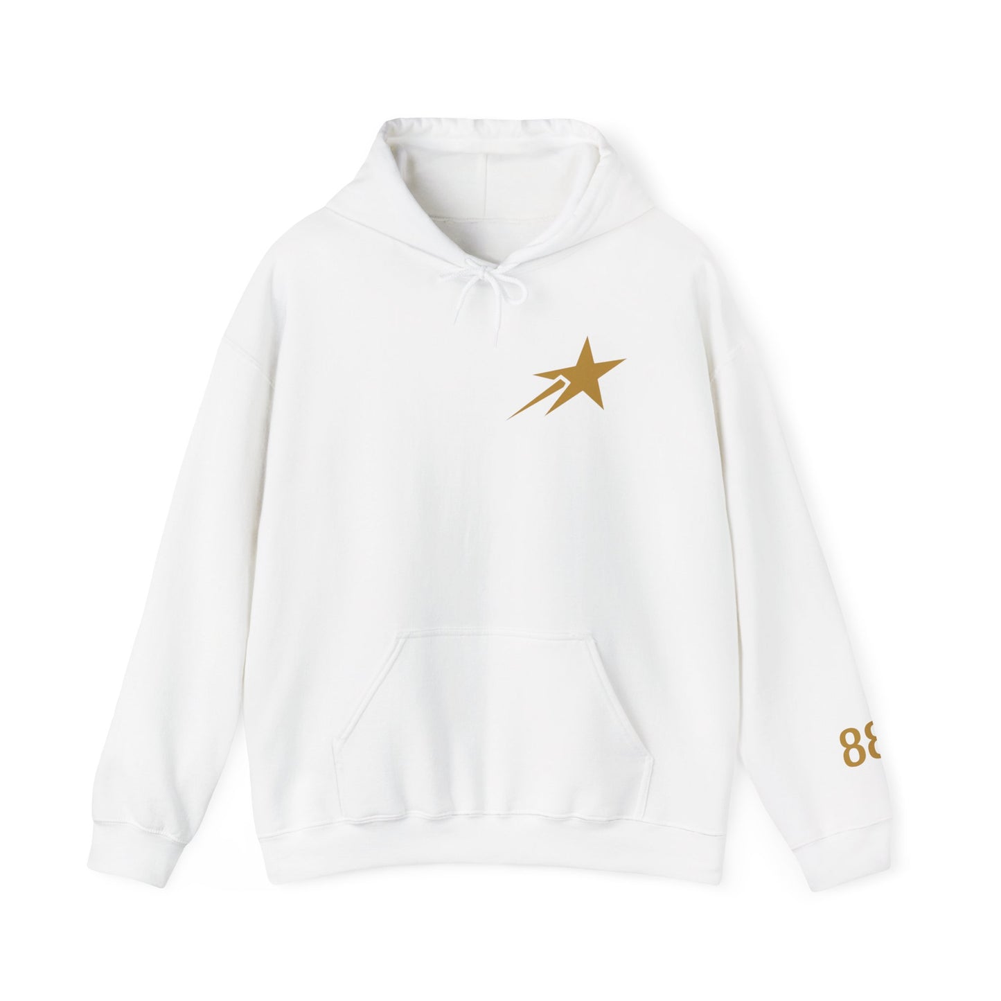 Courage Over Comfort Men's Heavyweight Graphic Hoodie